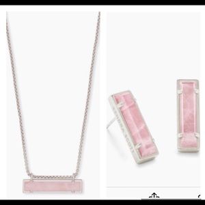 Kendra Scott earrings and necklace